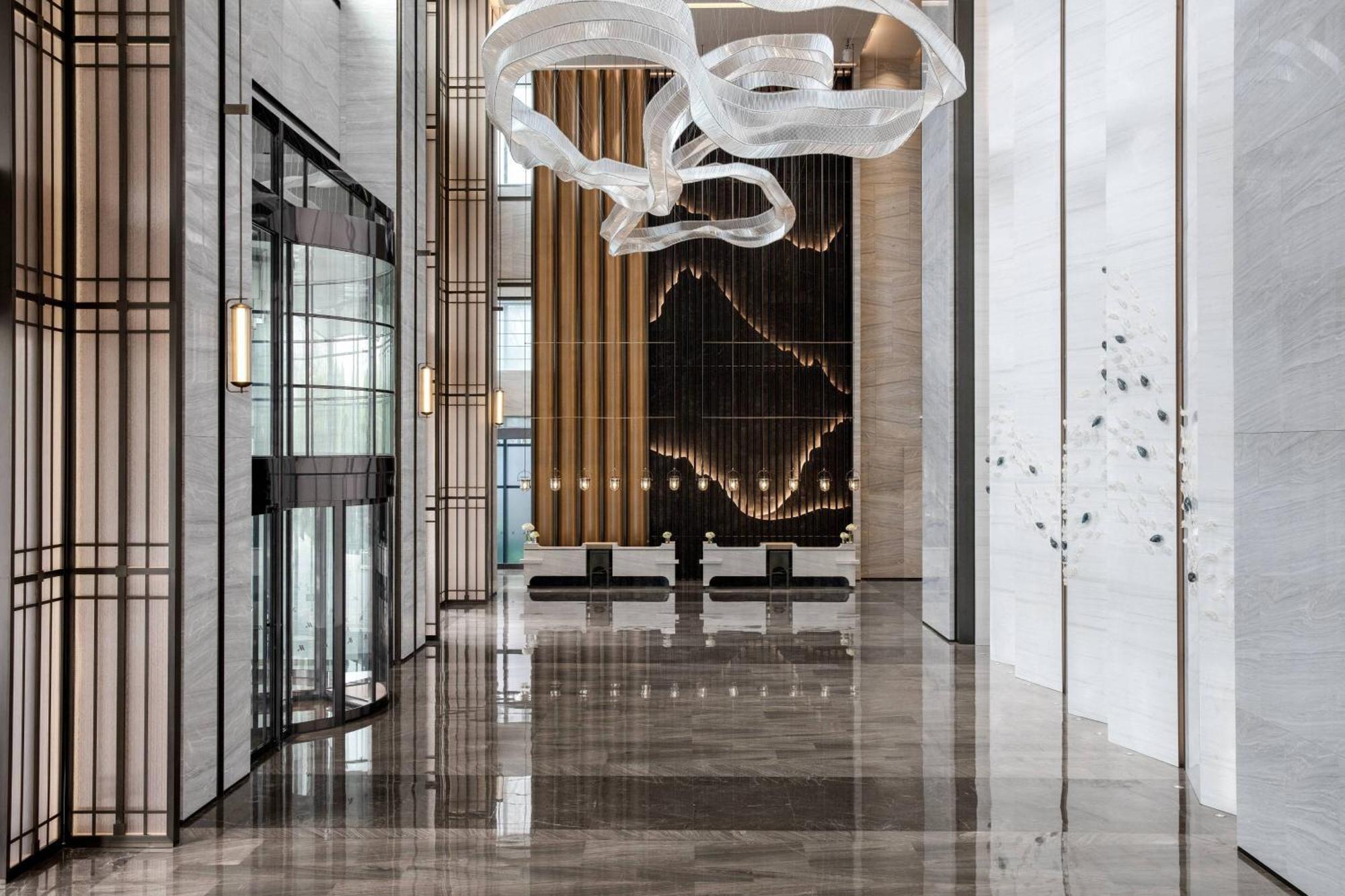 Zhangjiagang Marriott Hotel Exterior foto